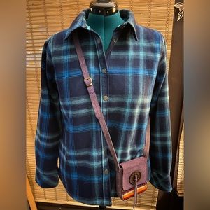 Orvis flannel button-up shirt